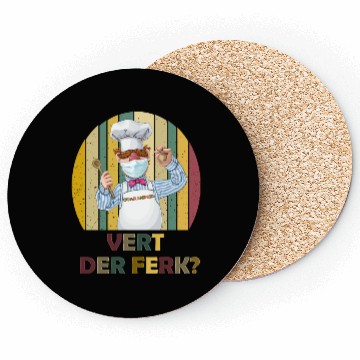 Discover Vert Der Ferk the swedish chef Coasters