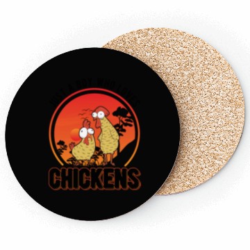 Discover Chickens Young Chicks Chicken Coop Coasters