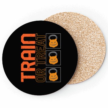 Discover Halloween Gym Class Coasters, Train Or Treat Kettle