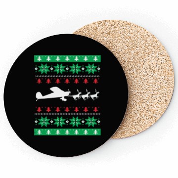 Discover Best Christmas Thanksgiving Pilots Aviations Coasters