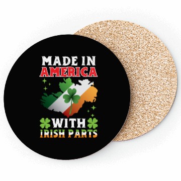 Discover Made In America With Irish Parts Ireland Gaelic Coasters