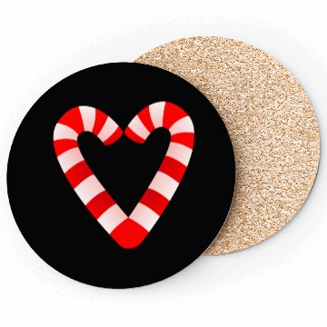 Discover Candy Cane Hearts Coasters Christmas Xmas Holidays