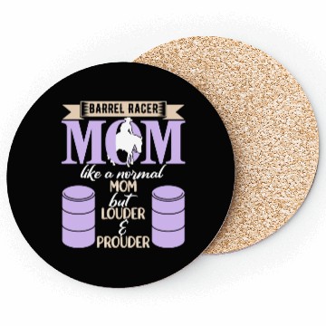 Discover Barrel Racing Mom Coasters