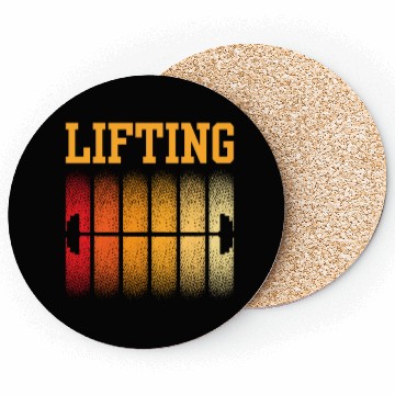 Discover Lifting Weightlifting Lift Workout Gym Coasters