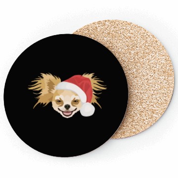 Discover Chihuahua Merry Christmas Coasters