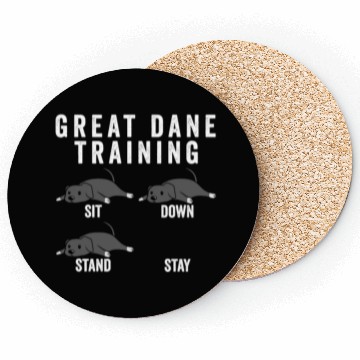 Discover Great Dane Training Coasters