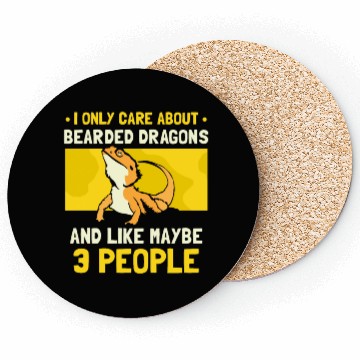 Discover Bearded Dragons and like maybe 3 people Coasters