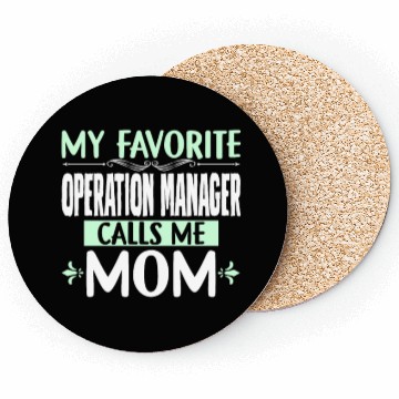 Discover Mother Best Business Manager Coasters