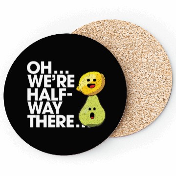 Discover Lemon on a Pear Coasters