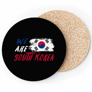 Discover We are South Korea Coasters