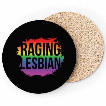 Discover LGBT Gay Pride Lesbian Raging Lesbian Coasters