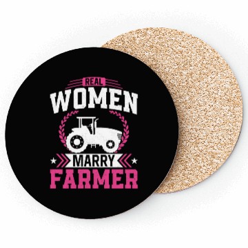 Discover Farming Farmer Husband Wife Coasters