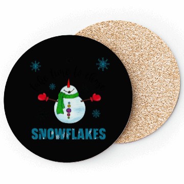 Discover Snowman Christmas Coasters
