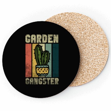 Discover Garden Gangster Flower Enthusiast Coasters