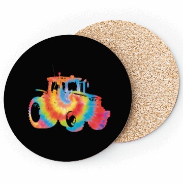 Discover Farming Farmer Tie Dye 80s 90s Coasters