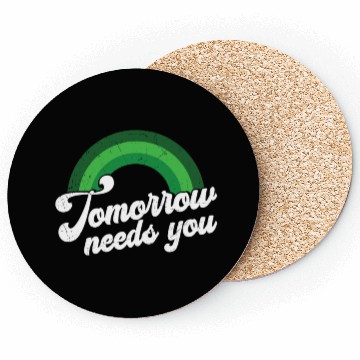 Discover Rainbow Mental Health Tomorrow Needs You Coasters