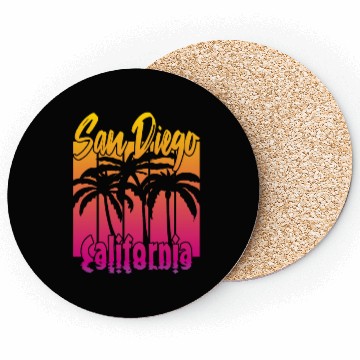 Discover Vintage San Diego California Coasters