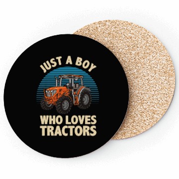 Discover Just A Boy Who Loves Tractors Cool Tractor Coasters