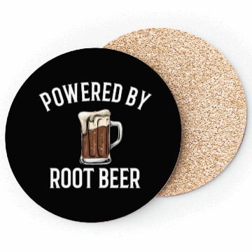 Discover Powered by root beer, root beer Coasters