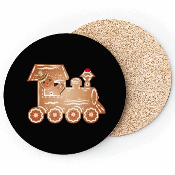 Discover Gingerbread man as a train driver on the train Coasters