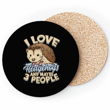 Discover Hedgehog Owner Hedgehogs lover Cute Animal Hedgie Coasters