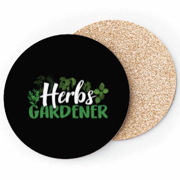 Discover Herbs Gardener Gardening Herb Herbalist Herbalism Coasters