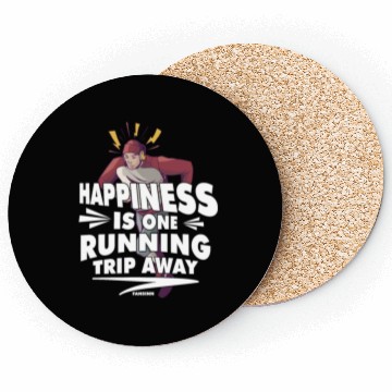 Discover Run jogging sport race training gift Coasters