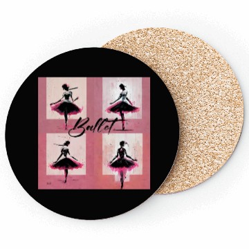 Discover ballet Dancing is an art Coasters