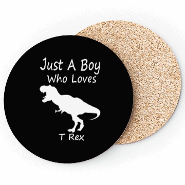 Discover Cool Silhouette Just a Boy Who Loves T rex Coasters