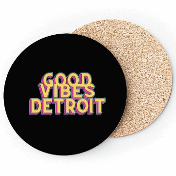 Discover Good V detroit Coasters
