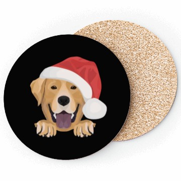 Discover Labrador Merry Christmas Coasters