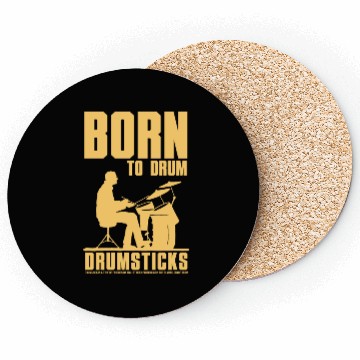 Discover Born To Drum Drumsticks Coasters