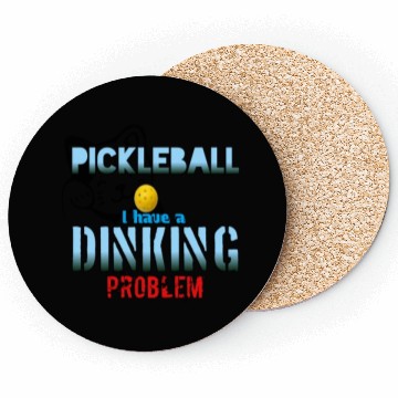 Discover Funny pickleball Coasters