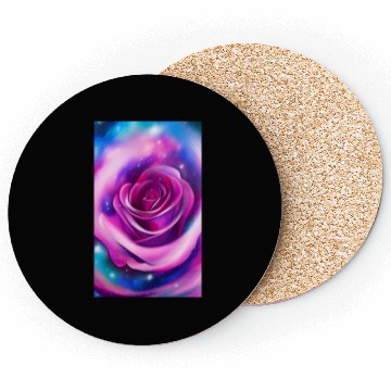 Discover Galaxy rose Coasters