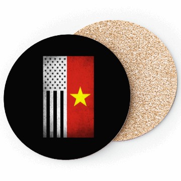 Discover Vietnam Design for proud Vietnamese Americans Coasters