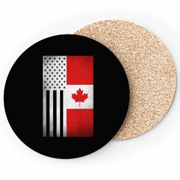Discover Canada Design for proud Canadian Americans Coasters