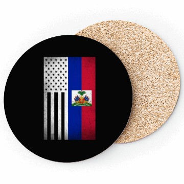 Discover Haiti Design for proud Haitian Americans Coasters
