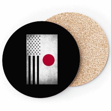 Discover Japan Design for proud Japanese Americans Coasters