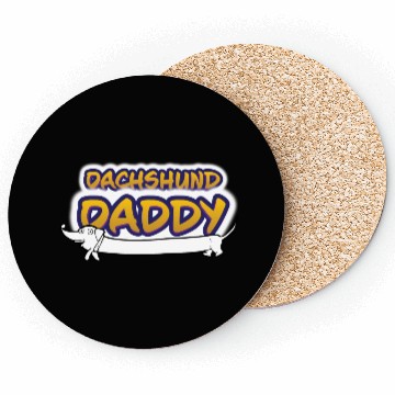 Discover Dachshund Daddy Coasters