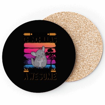 Discover Because Chinchillas Are Freaking Awesome Coasters