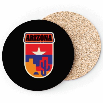 Discover US States Arizonna Coasters