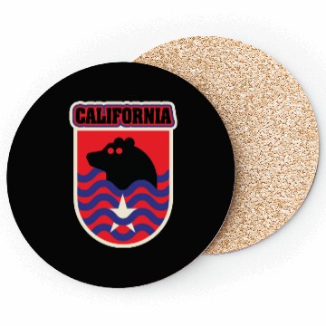 Discover US States CALIFORNIA Coasters