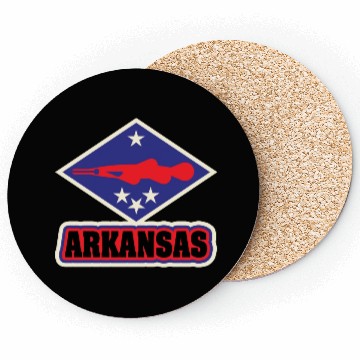 Discover US States ARKANSAS Coasters