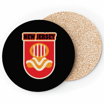 Discover US States NEW JERSEY Coasters