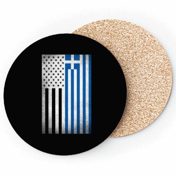 Discover Greece Design for proud Greek Americans Coasters