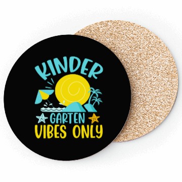 Discover Back To School Kindergarten Vibes Retro Teacher Coasters