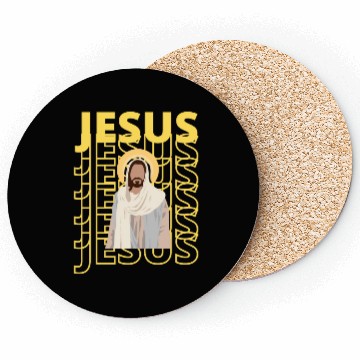 Discover Retro Jesus Love Coasters