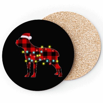 Discover Cane Corso Christmas Dog Lover Pajamasa Coasters