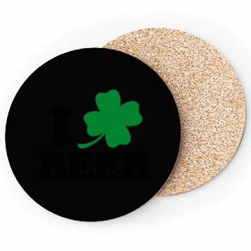 Discover I Love Beer St Patricks Day Coasters