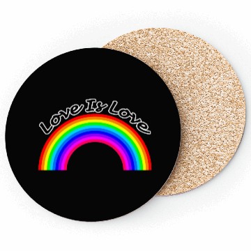 Discover Love is Love Coasters